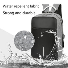 Load image into Gallery viewer, Men Password Lock Backpack Business Casual Anti-Theft Computer Bag With External USB Port