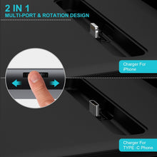 Load image into Gallery viewer, HQ-UD17 4 in 1 Wireless Charger Phone Holder Charging Base for iPhone, iWatch, AirPods and Other Android Phones, HQ-UD17