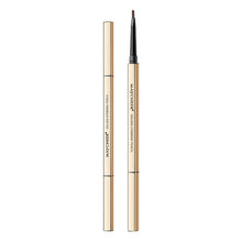 Load image into Gallery viewer, 3 PCS MAYCHEER 3117 Small Gold Bars Double Eyebrow Pencil Thin Head Waterproof Non-bleeding Eyebrow Pencil, 1 Deep Coffee Color, 2 Light Coffee Color, 3 Black Gray, 4 Gray Brown, 5 Moss Green