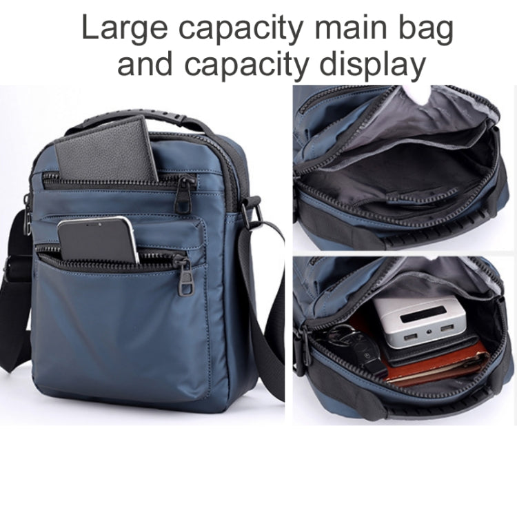 Men Casual Shoulder Bag Oxford Cloth Sports Crossbody Chest Bag