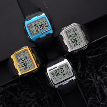 Load image into Gallery viewer, SYNOKE Square Sarge Screen Display Luminous Multifunctional Outdoor Men Sports Watch Digital Watch