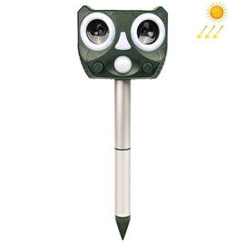 119A Outdoor Solar Ultrasonic Insect Repellent Animal Repellent, Ultrasonic Insect Repellent