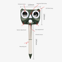 Load image into Gallery viewer, 119A Outdoor Solar Ultrasonic Insect Repellent Animal Repellent, Ultrasonic Insect Repellent