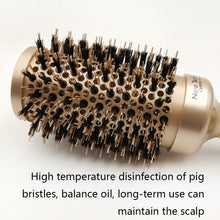 Load image into Gallery viewer, High Temperature Resistant Ceramic Bristles Roller Comb Nylon Needle Cylinder Curling Comb, 25, 32, 45, 53