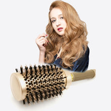 Load image into Gallery viewer, High Temperature Resistant Ceramic Bristles Roller Comb Nylon Needle Cylinder Curling Comb, 25, 32, 45, 53