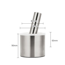 Load image into Gallery viewer, Kitchen 304 Stainless Steel Garlic Masher Spice Bean Nut Grinder, Straight Shape, Waist Shape, Drum Shape, Big Bowl Shape, Large Drum Shape
