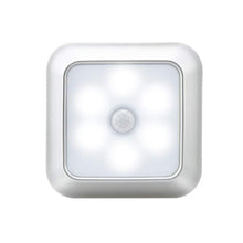 Load image into Gallery viewer, 1143 Human Body Sensation Night Light Smart Home Sensing Lights, Silver White Light, Silver Warm Light, White Shell White Light, White Shell Warm Light