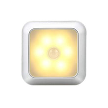 Load image into Gallery viewer, 1143 Human Body Sensation Night Light Smart Home Sensing Lights, Silver White Light, Silver Warm Light, White Shell White Light, White Shell Warm Light