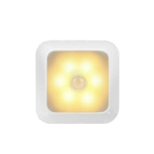 Load image into Gallery viewer, 1143 Human Body Sensation Night Light Smart Home Sensing Lights, Silver White Light, Silver Warm Light, White Shell White Light, White Shell Warm Light