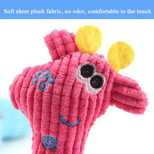 Load image into Gallery viewer, 3 PCS Pet Plush Toys For Cats And Dogs Plush Corn Kernels Deer Vocal Dog Toy, Rose Red, Blue, Yellow