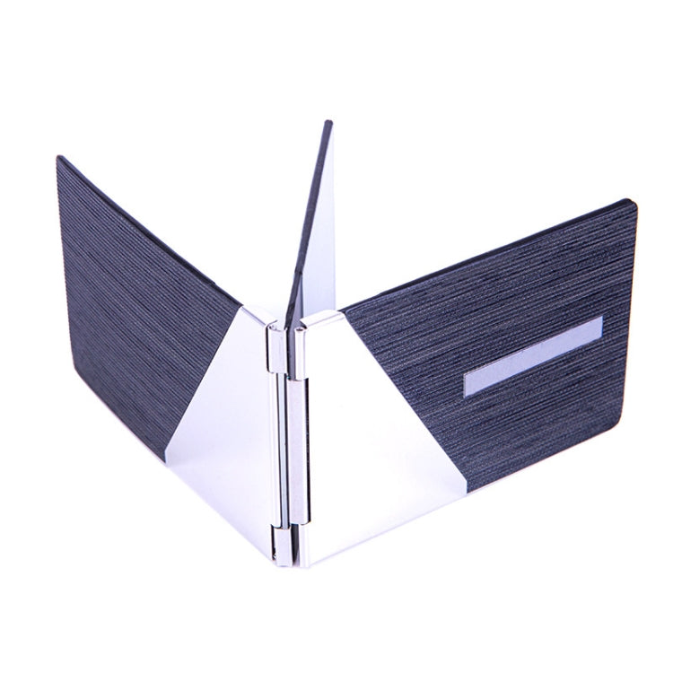 Motor Vehicle Driver License Metal Document Holder, Stripe Black, Stripe Coffee, Stripe Blue, Stripe Gray