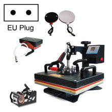 Load image into Gallery viewer, WL2938T 1200W 5 in 1 Heat Transfer Machine For T-Shirt Printing Heat Transfer Machine, EU Plug, 1200W