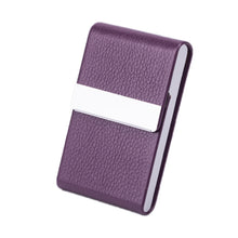 Load image into Gallery viewer, Advertising Business Card Case Business Practical Craft Gift, Red, Purple, Black, Brown, Gray, Pink, Apricot, Woven Black, Woven Coffee, Woven Blue, Woven Apricot, Woven Green