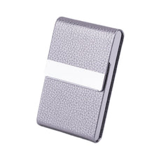 Load image into Gallery viewer, Advertising Business Card Case Business Practical Craft Gift, Red, Purple, Black, Brown, Gray, Pink, Apricot, Woven Black, Woven Coffee, Woven Blue, Woven Apricot, Woven Green