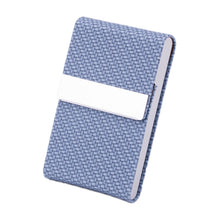Load image into Gallery viewer, Advertising Business Card Case Business Practical Craft Gift, Red, Purple, Black, Brown, Gray, Pink, Apricot, Woven Black, Woven Coffee, Woven Blue, Woven Apricot, Woven Green