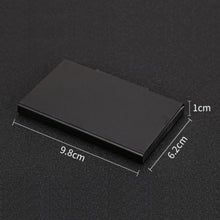 Load image into Gallery viewer, RFID Anti-Theft And Anti-Magnetic Aluminum Alloy Credit Card Case, Red, Blue, Black, Golden, Silver, Gray