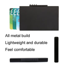 Load image into Gallery viewer, RFID Anti-Theft And Anti-Magnetic Aluminum Alloy Credit Card Case, Red, Blue, Black, Golden, Silver, Gray
