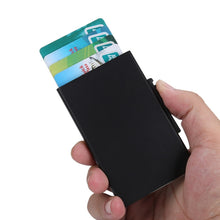 Load image into Gallery viewer, RFID Anti-Theft And Anti-Magnetic Aluminum Alloy Credit Card Case, Red, Blue, Black, Golden, Silver, Gray