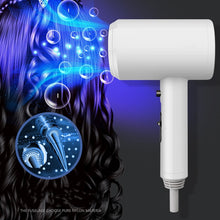 Load image into Gallery viewer, Hotel Hair Dryer Wall Mount High Power Hair Dryer Household Hair Cylinder Dryer, CN Plug, White, Black, Hotel Hairdryer White