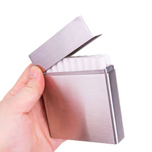 Load image into Gallery viewer, Men Stainless Steel Clamshell Business Cigarette Case, Y-9