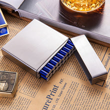 Load image into Gallery viewer, Men Stainless Steel Clamshell Business Cigarette Case, Y-9