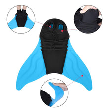 Load image into Gallery viewer, Mermaid Fins Frost Shoes One-Piece Fins Diving Fins