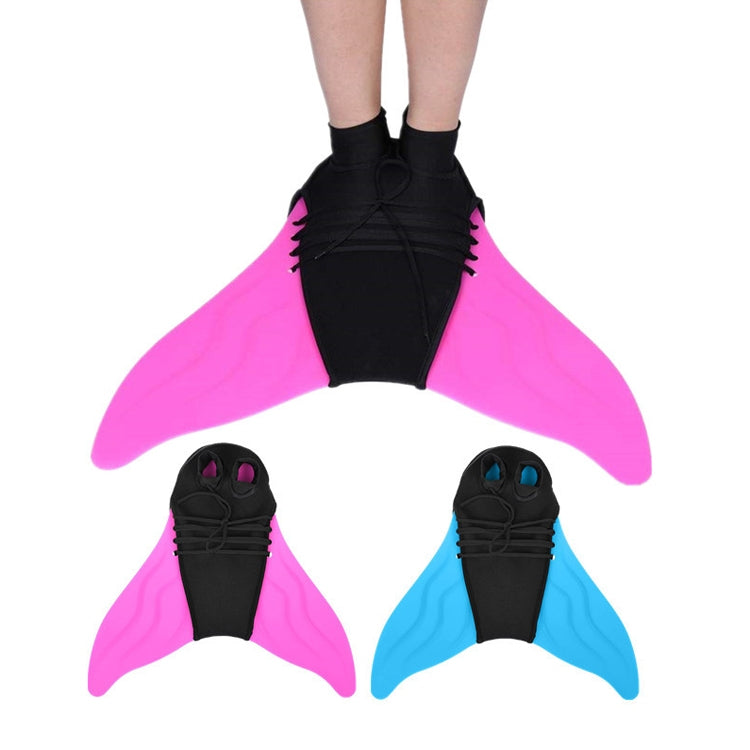 Mermaid Fins Frost Shoes One-Piece Fins Diving Fins