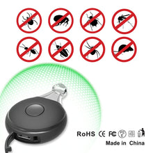Load image into Gallery viewer, Outdoor Portable Ultrasonic Insect Repellent Pet Multifunctional Repellent, Black, White