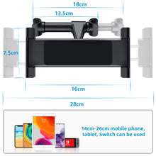 Load image into Gallery viewer, Car Seat Telescopic Bracket Car Rear Pillow Mobile Phone Bracket, 04 Black, 04 Red, 06 Back, 06 Red, 04 Upgrade Version Black, 04 Upgrade Version Red, 06 Upgrade Version Black, 06 Upgrade Version Red