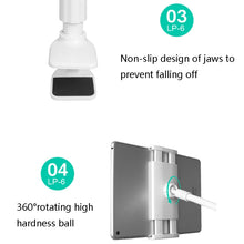 Load image into Gallery viewer, LP-6 Tablet Mobile Phone Lazy Bracket Detachable Bed Bracket, Style:, Two-stage (Golden), Two-stage （Silver), Two-stage (Cute Pink), Two-stage (Titanium Gray), Two-stage (Blue), Three-stage (Golden), Three-stage (Silver), Three-stage (Cute Pink)       ...