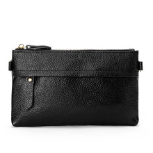 Load image into Gallery viewer, Ladies One-Shoulder Diagonal Mobile Phone Coin Purse, Lake Blue, Khaki, Jujube Red, Orange, Brown, Red, Navy Blue, Black, Ink