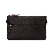 Load image into Gallery viewer, Ladies One-Shoulder Diagonal Mobile Phone Coin Purse, Lake Blue, Khaki, Jujube Red, Orange, Brown, Red, Navy Blue, Black, Ink