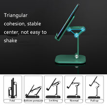 Load image into Gallery viewer, CYX-PH2 Mobile Phone Tablet Desktop Bracket Folding Telescopic Phone Bracket, Black, Green, White, Red