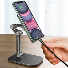 Load image into Gallery viewer, CYX-PH2 Mobile Phone Tablet Desktop Bracket Folding Telescopic Phone Bracket, Black, Green, White, Red