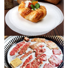 Load image into Gallery viewer, 200pcs /Pack Double-Sided Silicone Oil Baking Paper Cake Biscuit Pizza Tray Non-Stick Greaseproof Paper, Diameter 11cm, Diameter 12cm