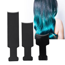 Load image into Gallery viewer, 3 PCS S920 Highlighting and Coloring Brush Board Hair Care Insert Comb Hairdressing Tool, Small Black, Medium Black, Large Black
