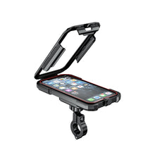 Load image into Gallery viewer, Kewig Bicycle Motorcycle Waterproof Box Mobile Phone Bracket Riding Touch Mobile Phone Fixed Seat, Small Handlebar Installation, Large Handlebar Installation