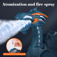 Load image into Gallery viewer, Electric Mechanical Dinosaur Toy Simulation Animal Toy Multifunctional Sound And Light Toy, Style:, Spray-Blue, Spray-Dark Black, No Spray-Gray, No Spray-Green