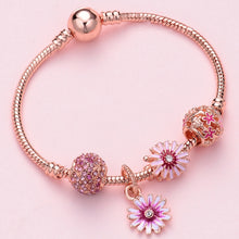 Load image into Gallery viewer, Women Rose Gold Beaded Bracelet, SL124 18cm, SL124 19cm, SL124 20cm, SL125 18cm, SL125 19cm, SL125 20cm, SL126 18cm, SL126 19cm, SL126 20cm, SL128 18cm, SL128 19cm, SL128 20cm, SL129 18cm, SL129 19cm, SL129 20cm, SL130 18cm, SL130 19cm, SL130 20cm     ...