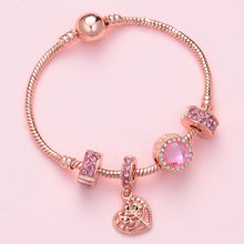 Load image into Gallery viewer, Women Rose Gold Beaded Bracelet, SL124 18cm, SL124 19cm, SL124 20cm, SL125 18cm, SL125 19cm, SL125 20cm, SL126 18cm, SL126 19cm, SL126 20cm, SL128 18cm, SL128 19cm, SL128 20cm, SL129 18cm, SL129 19cm, SL129 20cm, SL130 18cm, SL130 19cm, SL130 20cm     ...