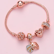 Load image into Gallery viewer, Women Rose Gold Beaded Bracelet, SL124 18cm, SL124 19cm, SL124 20cm, SL125 18cm, SL125 19cm, SL125 20cm, SL126 18cm, SL126 19cm, SL126 20cm, SL128 18cm, SL128 19cm, SL128 20cm, SL129 18cm, SL129 19cm, SL129 20cm, SL130 18cm, SL130 19cm, SL130 20cm     ...