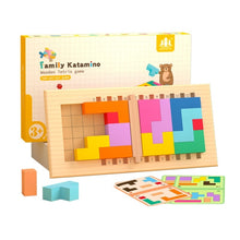 Load image into Gallery viewer, Children Thinking Logic Cube Game Wooden Variety Jigsaw Puzzle Building Block Toys