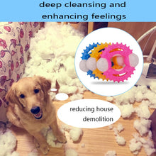 Load image into Gallery viewer, BG-W177 Pet Toys Chew-Resistant Teeth Teeth Cleaning Dog Toys, Blue, Yellow, Pink