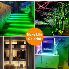 Load image into Gallery viewer, LED Light Strip 16 Color Remote Control RGB Light Belt USB Symphony Neon Decorative Soft Light Bar, 2 PCS 0.5m, 2 PCS 1m, 2m, 3m, 4m, 5m