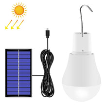 Load image into Gallery viewer, LED Solar Bulb USB Portable Outdoor Emergency Light Bulb Camping Lighting
