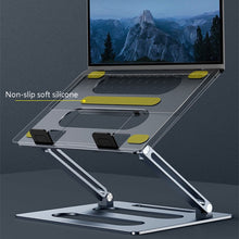 Load image into Gallery viewer, Oatsbasf Z08 Metal Notebook Support Adjustable Desktop Increase Notebook Stand, Silver, Gray
