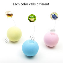 Load image into Gallery viewer, 3pcs Funny Cat Toy Ball Simulation Animal Vocal Ball, EVA Material, Wool Material