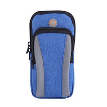 Load image into Gallery viewer, Oxford Cloth Waterproof Sports Running Fitness Wrist Arm Band for Smartphones 6 inch