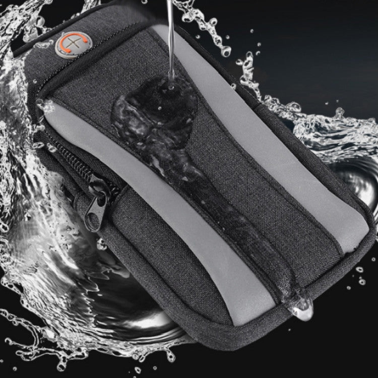 Oxford Cloth Waterproof Sports Running Fitness Wrist Arm Band for Smartphones 6 inch