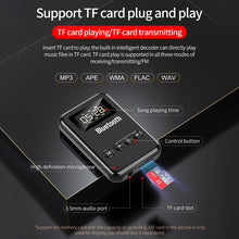 Load image into Gallery viewer, Bluetooth 5.0 Receiver Transmitter 2 In 1 Adapter Computer Speaker Car FM, Black
